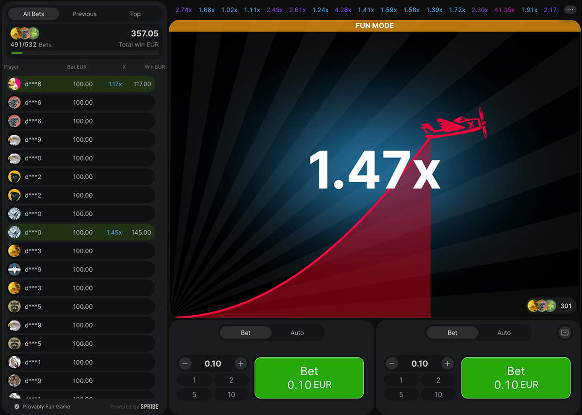 Aviator Outcome Predictors